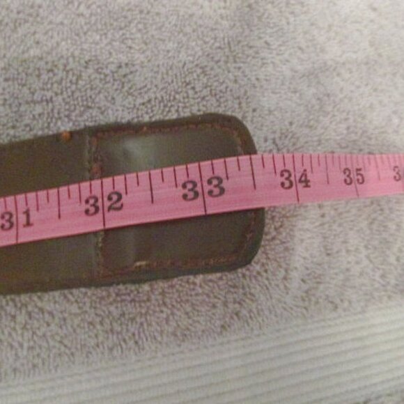 Y2K Swank Denim Embroidered Belt Size 30 Buckle Boho Floral Hippie Western 90s - Picture 11 of 12